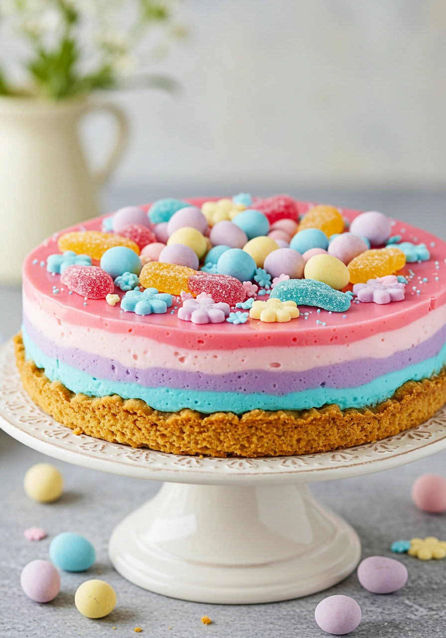 Easter Jell-O Pie
